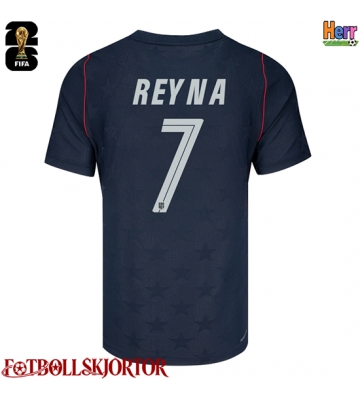 Förenta stater Giovanni Reyna #7 Bortatröja VM 2026 Kortärmad